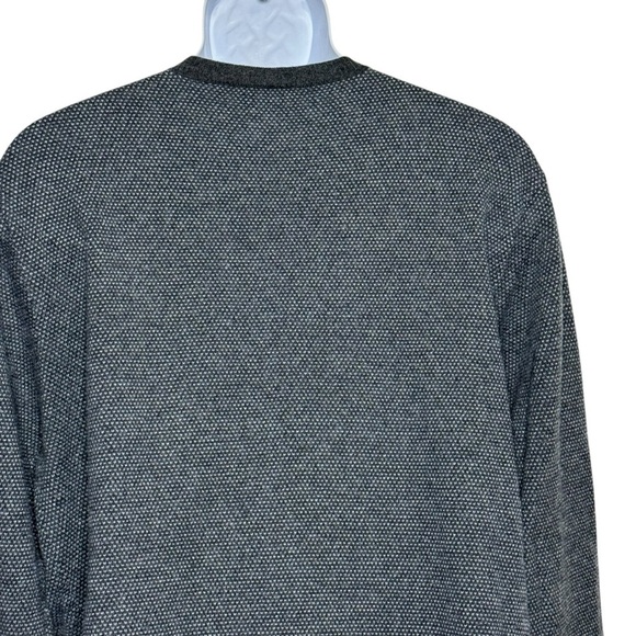 Rails Mens Rune Birdseye Wool Blend Crew Sweater Blue Knit Pullover SZ. XL - Picture 9 of 15